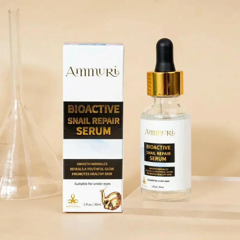 Ammuri Bioactive Snail Repair Serum | Anti-Aging Hydration with 87% Organic Ingredients – 30ml-1