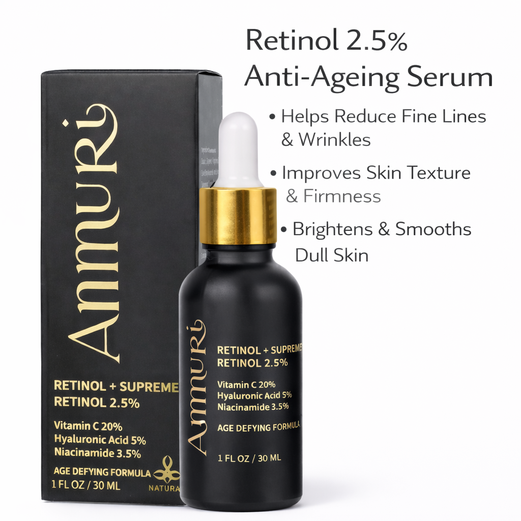 Ammuri Pro-Retinol 2.5% Face Serum - Anti Aging Retinol Serum-0